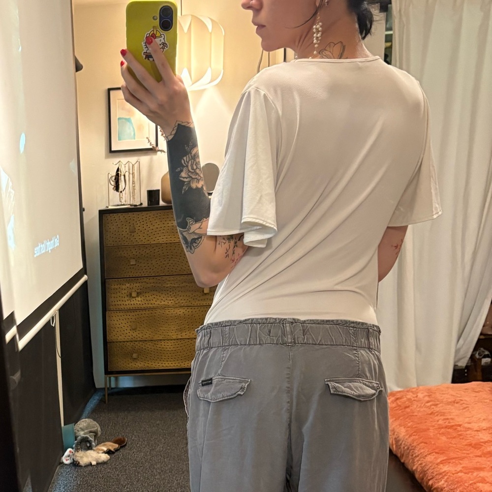Zara Off-White Top